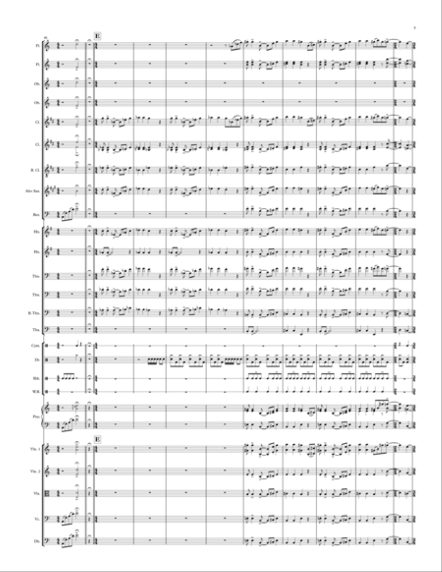 Classical Gas Full Orchestra scores gallery preview page 5