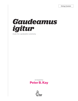 Gaudeamus igitur ("So Let Us Rejoice")
