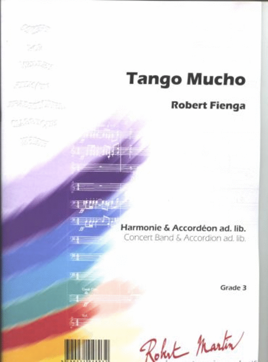 Tango Mucho Concert Band scores gallery preview page 1