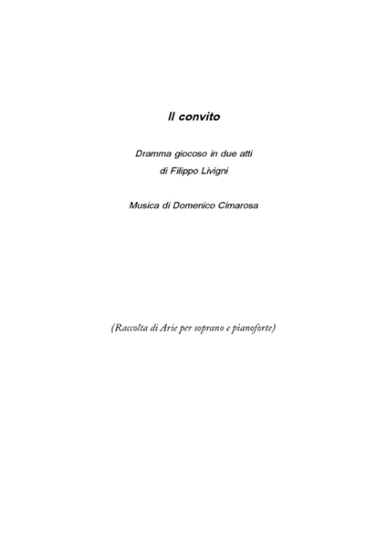 Raccolta di Arie per Soprano [A Collection of inedit Opera Arias for Soprano]