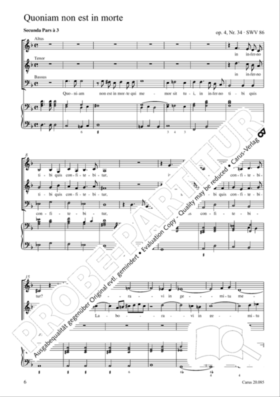 Domine, ne in furore tuo arguas me Score scores gallery preview page 7