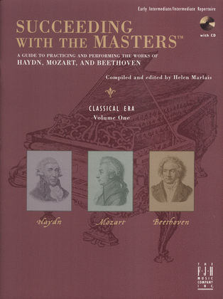 Book cover for Succeeding with the Masters, Classical Era, Volume One