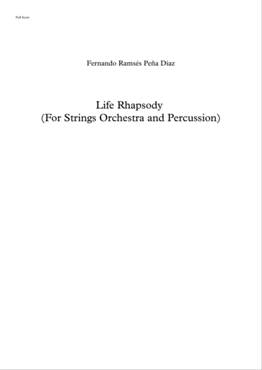 Life Rhapsody Chamber Music scores gallery preview page 2