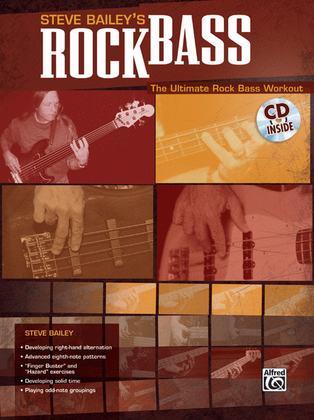 Book cover for Steve Bailey's Rock Bass