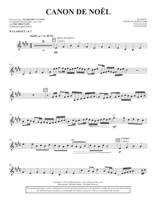 Christmas Classique - Bb Clarinet 1 & 2