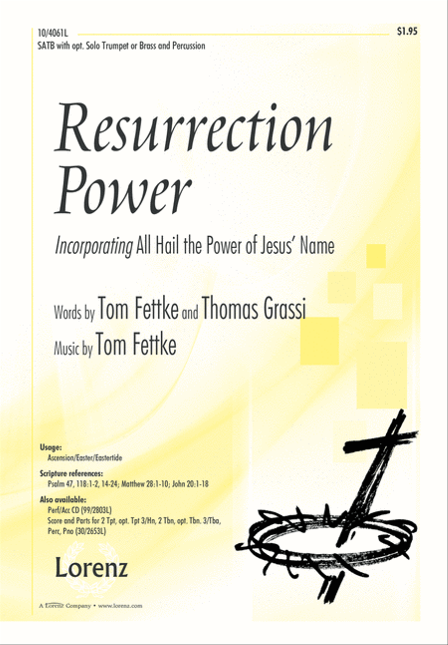Resurrection Power 4-Part scores gallery preview page 1