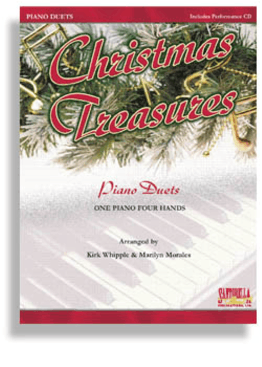 Christmas Treasures * Piano Duets with CD 1 Piano, 4-Hands scores gallery preview page 1