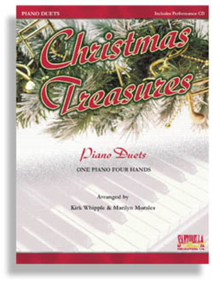 Book cover for Christmas Treasures * Piano Duets with CD