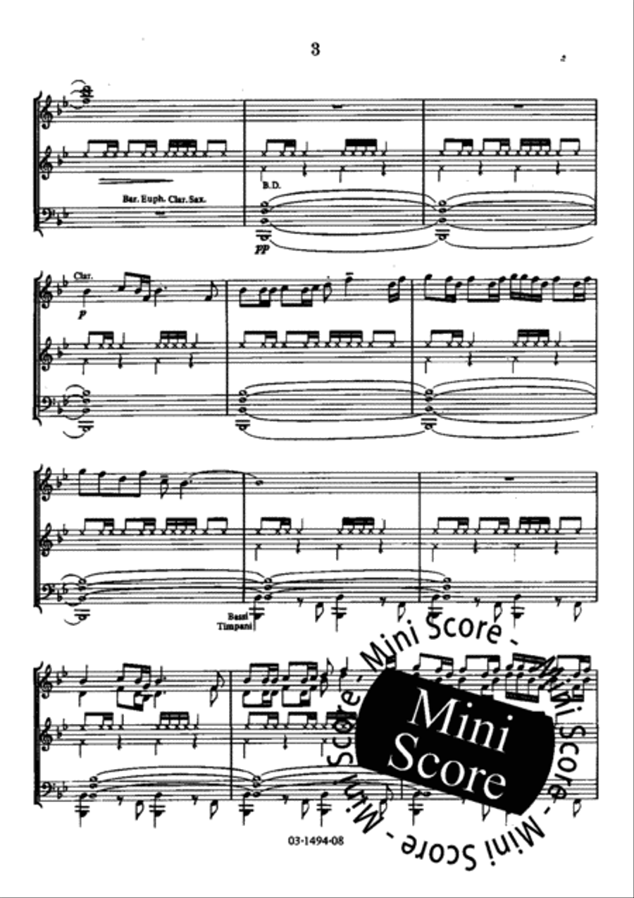 A Game of Chess Concert Band scores gallery preview page 9