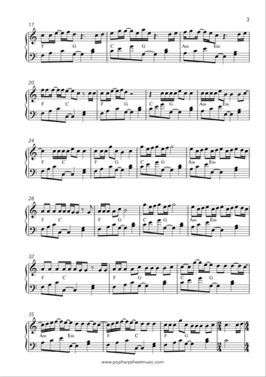 Memories Harp scores gallery preview page 3