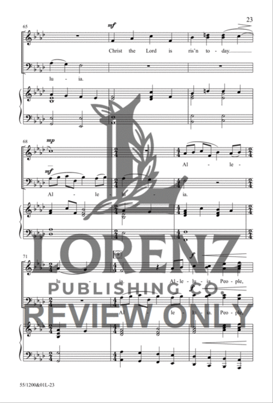 Once Upon a Morning Once Upon a Morning 4-Part scores gallery preview page 18