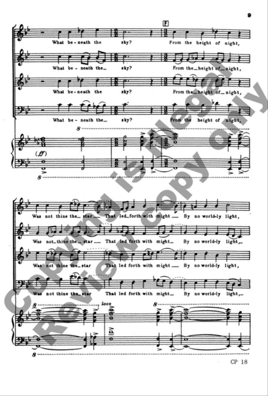 Dirge for the Savior Dirge for the Savior 4-Part scores gallery preview page 21