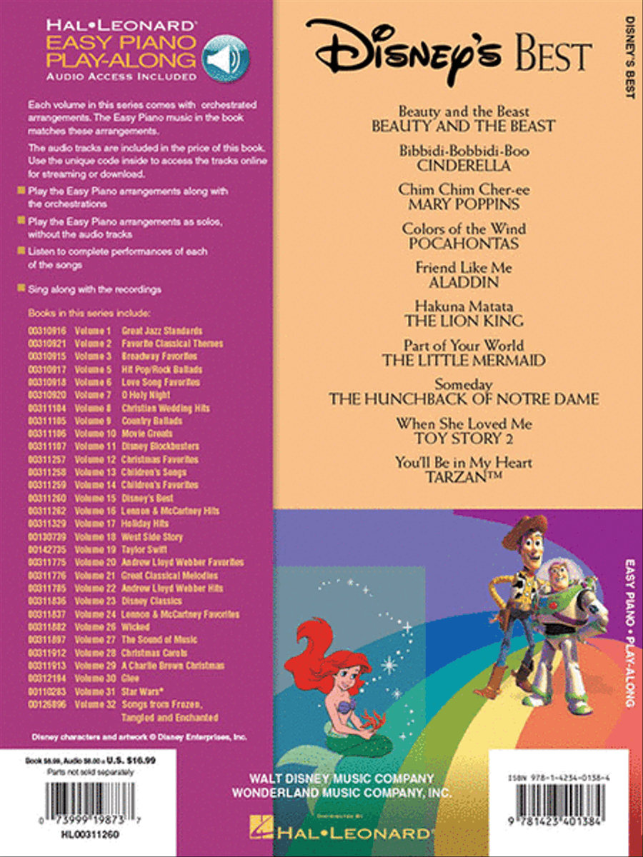 Disney's Best Easy Piano scores gallery preview page 5