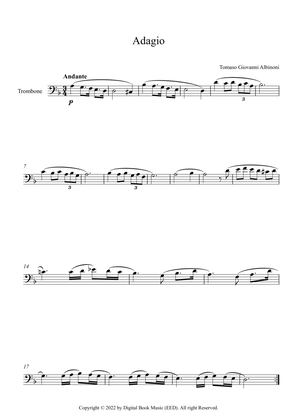 Adagio (In G Minor) - Tomaso Giovanni Albinoni (Trombone)