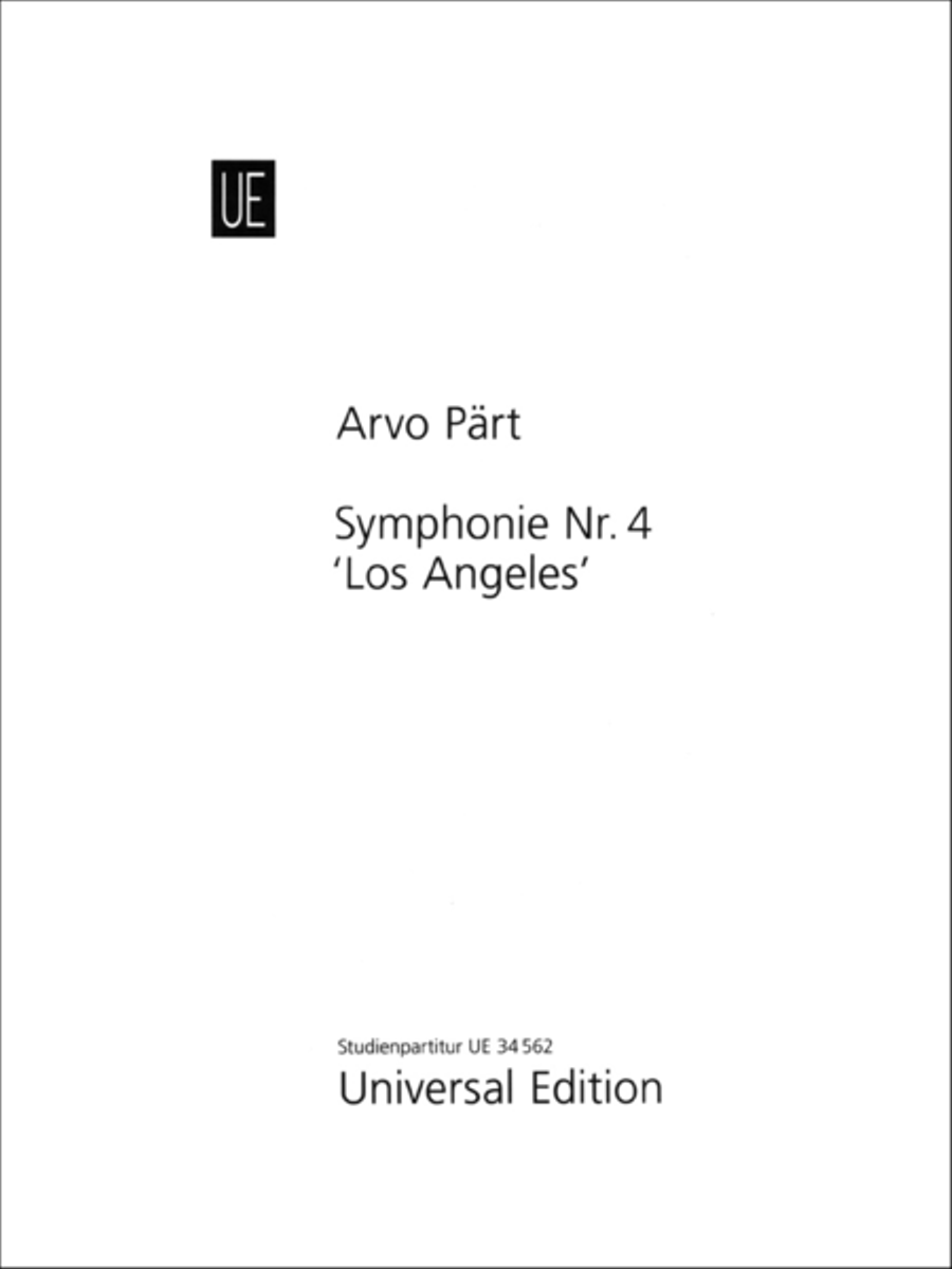 Symphony No. 4 'Los Angeles' String Orchestra scores gallery preview page 1