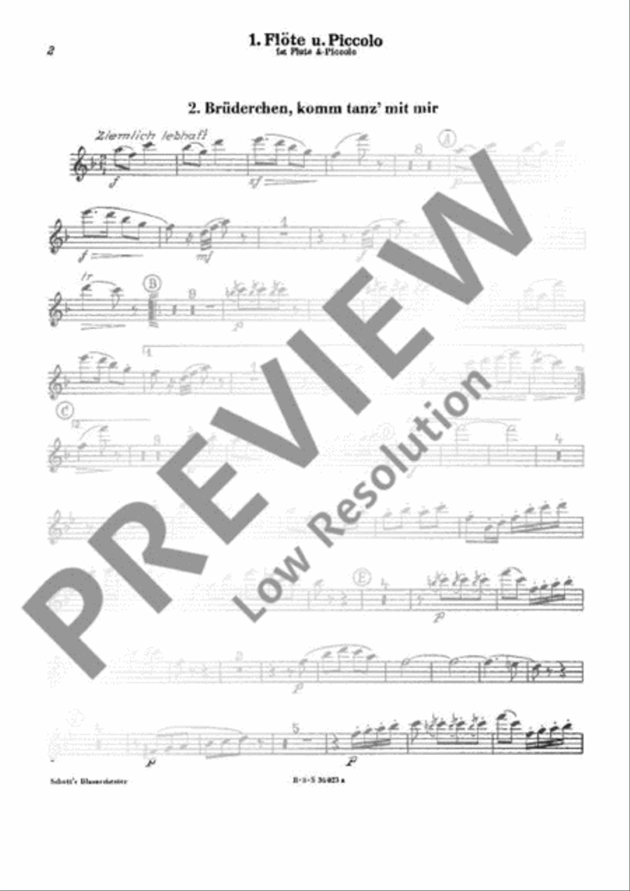 Hansel and Gretel Concert Band scores gallery preview page 11