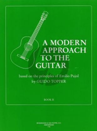 Book cover for A Modern Approach to the Guitar Vol. 2