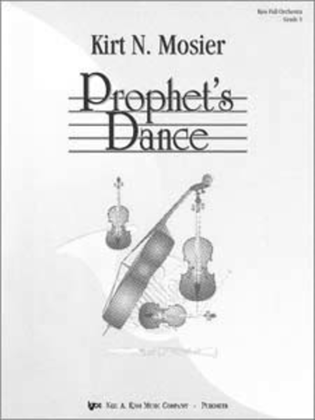 Book cover for Prophet's Dance - Score
