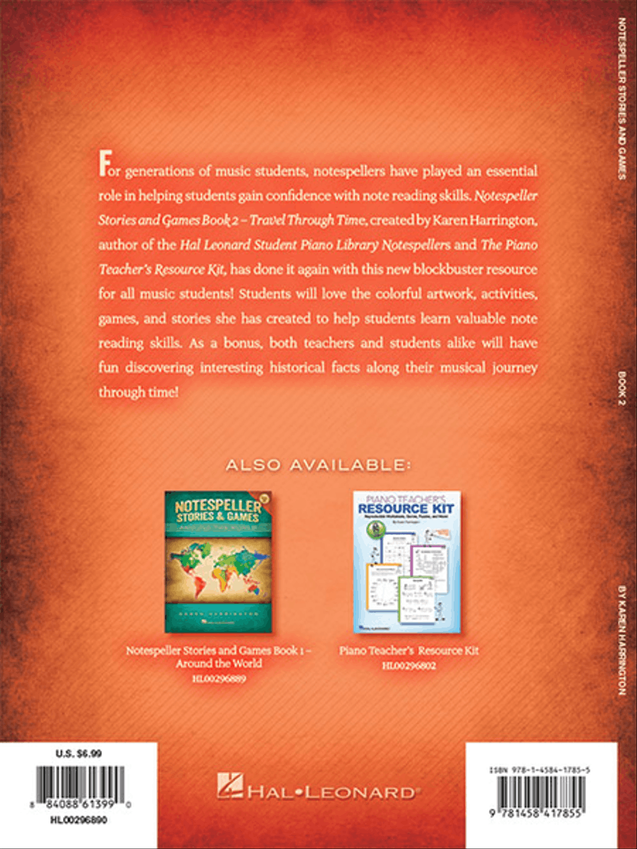 Notespeller Stories & Games – Book 2 Piano Method scores gallery preview page 6