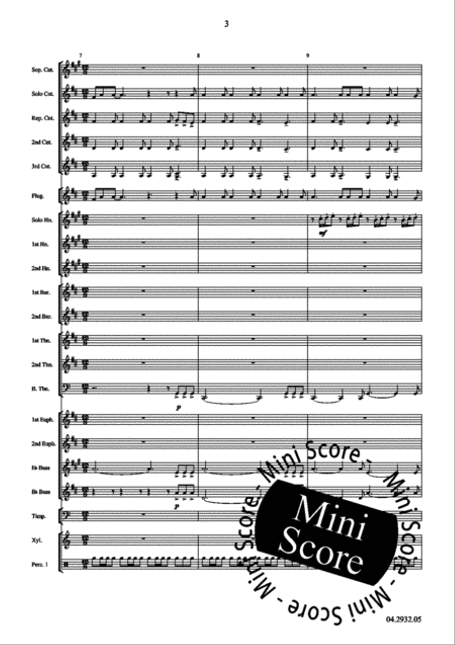 Pastorale Brass Band scores gallery preview page 7