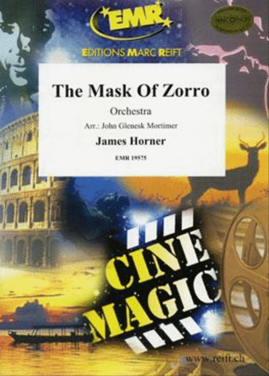 The Mask Of Zorro Orchestra scores gallery preview page 1