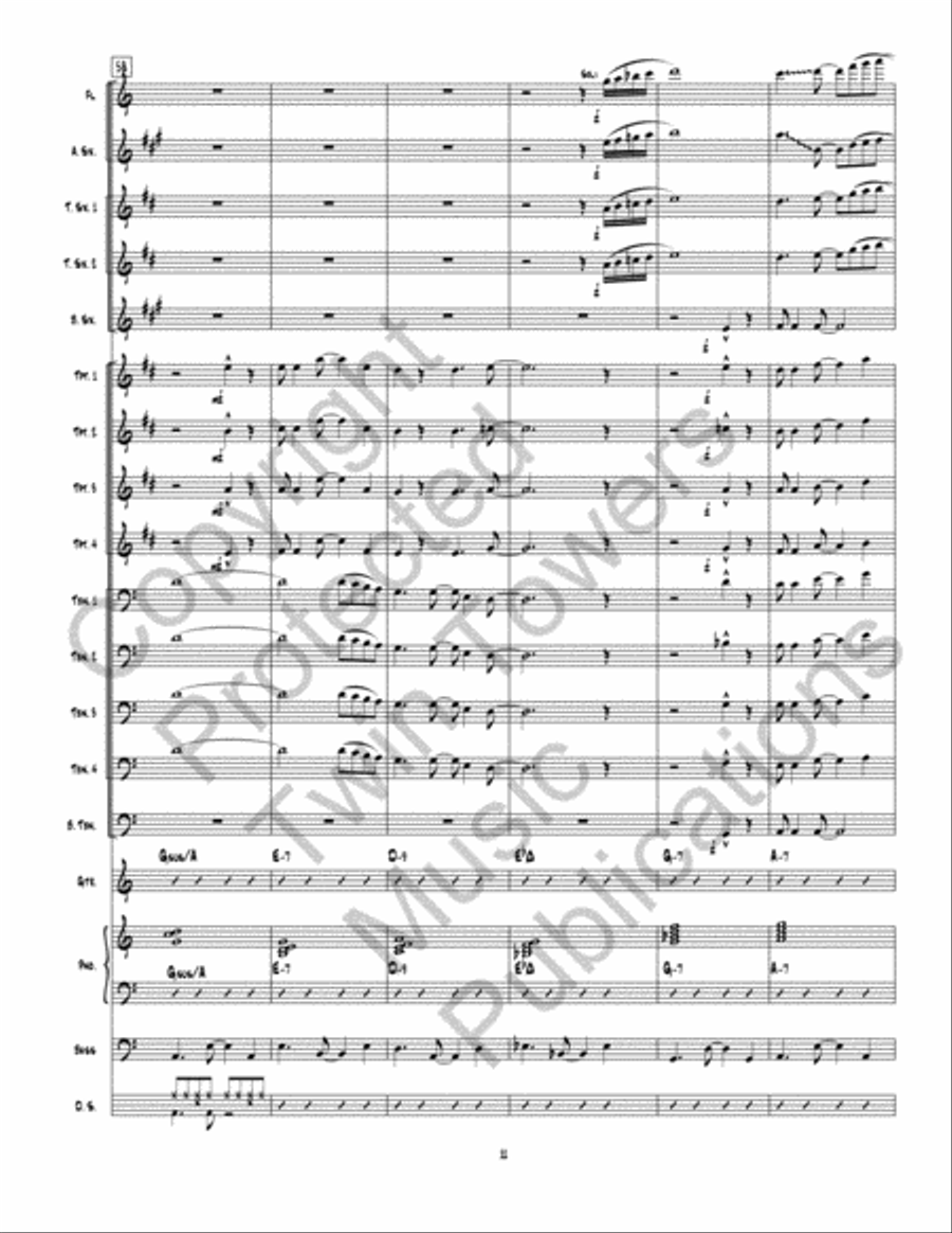 Summerland Key Summerland Key Jazz Ensemble scores gallery preview page 12