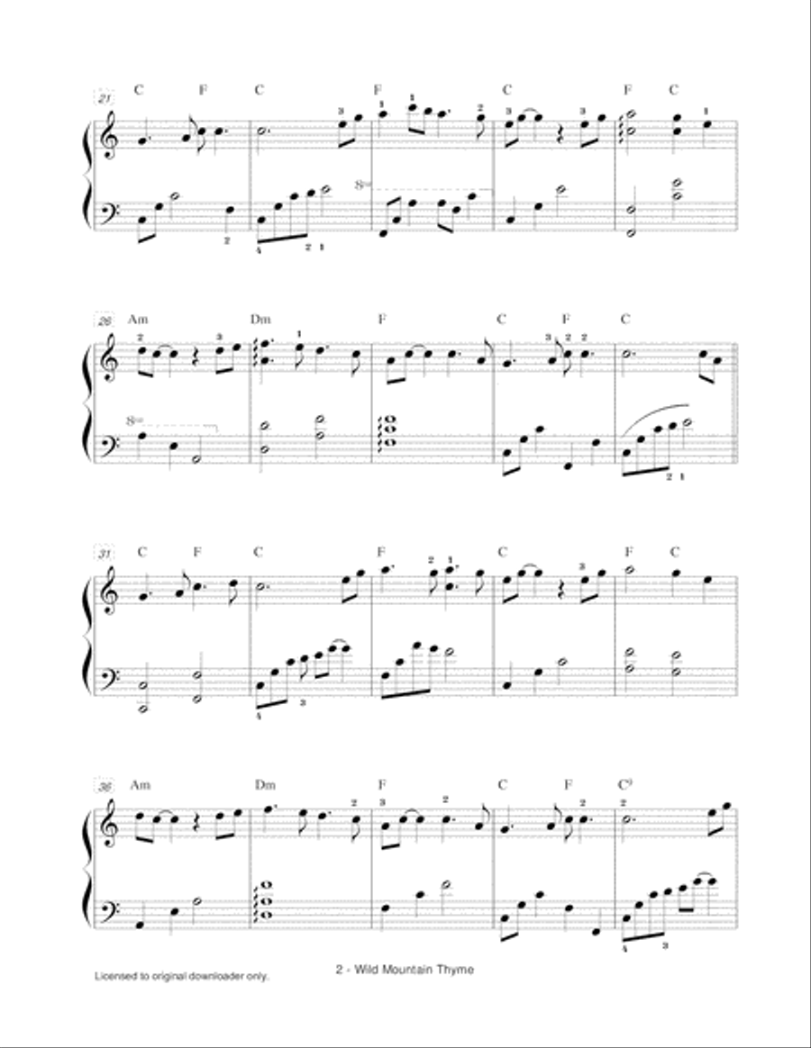 Sea and Sky Sea and Sky Harp scores gallery preview page 6
