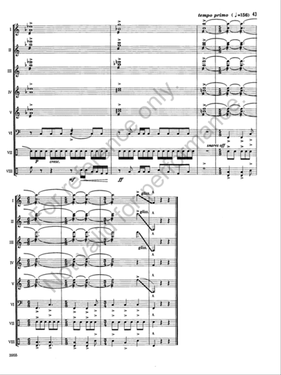 Windstone Suite Percussion Ensemble scores gallery preview page 42
