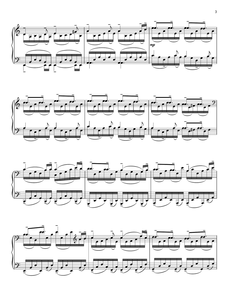 The Heart Asks Pleasure First Piano Solo scores gallery preview page 3