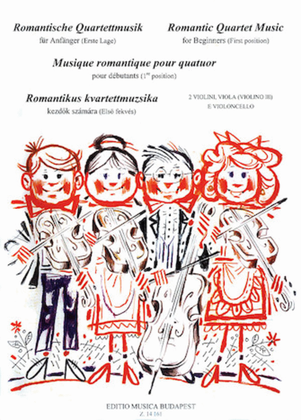 Book cover for Romantic Quartet Music for Beginners