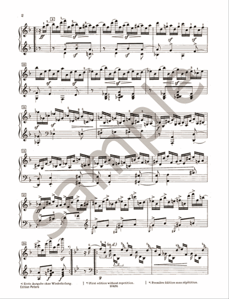 Kreisleriana Op. 16 for Piano Piano scores gallery preview page 4