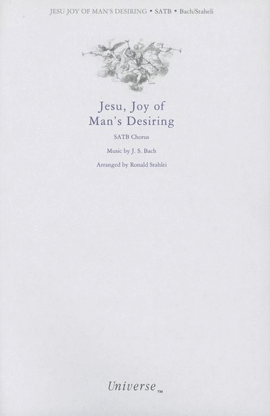 Jesu Joy of Man's Desiring - SATB image number null