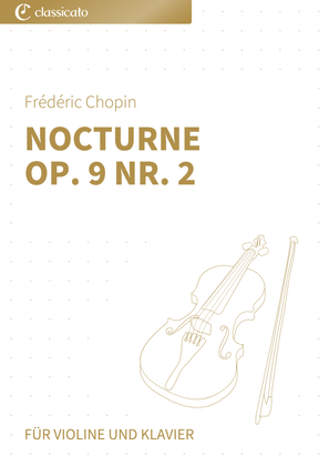 Book cover for Nocturne op. 9 Nr. 2