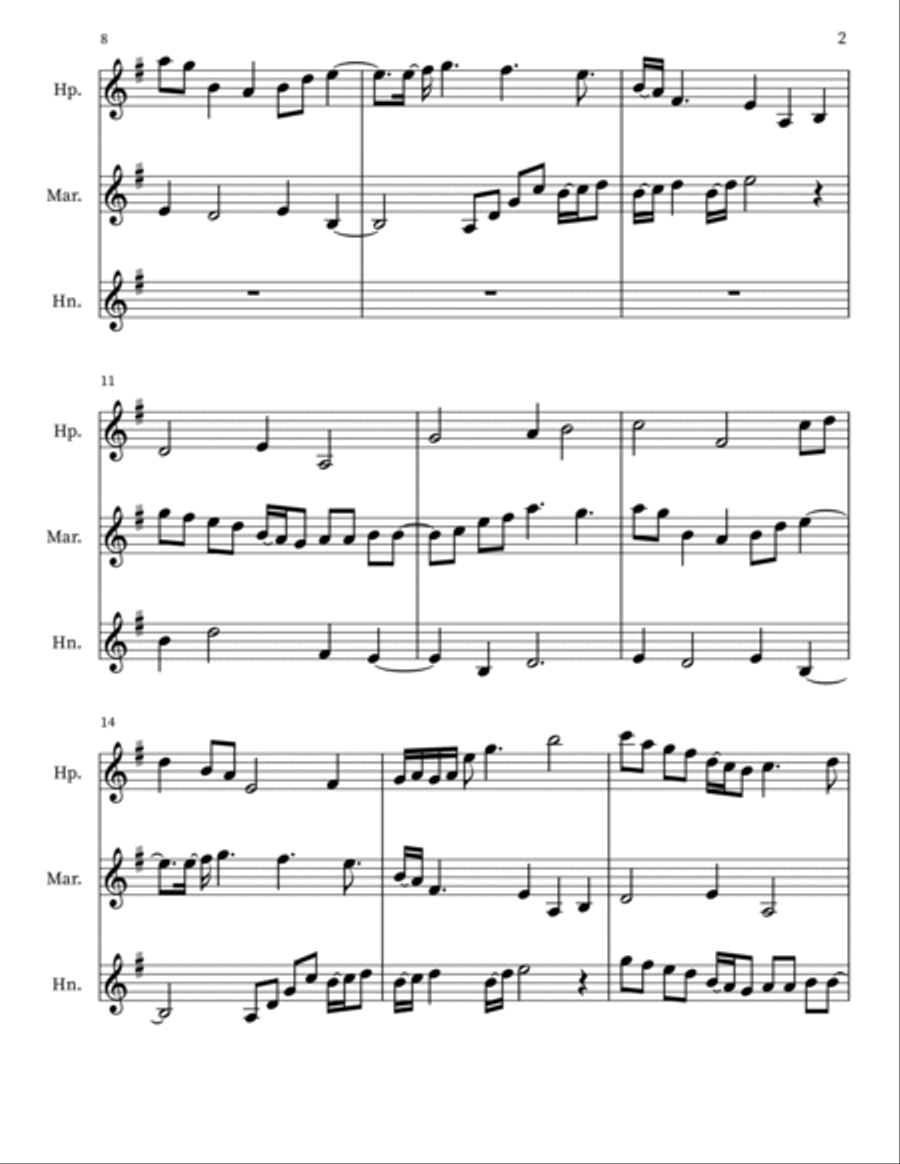 Aahed 21 Aahed 21 Small Ensemble scores gallery preview page 2