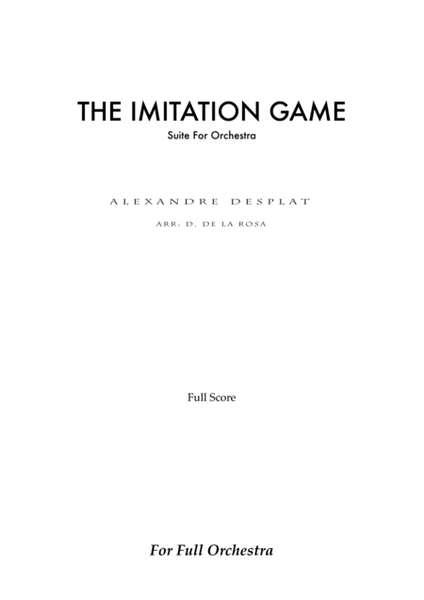 The Imitation Game - Overture