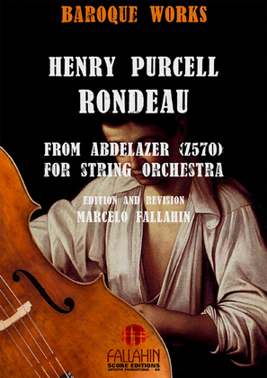 Book cover for RONDEAU FROM ABDELAZER (Z570) - HENRY PURCELL FOR STRING ORCHESTRA