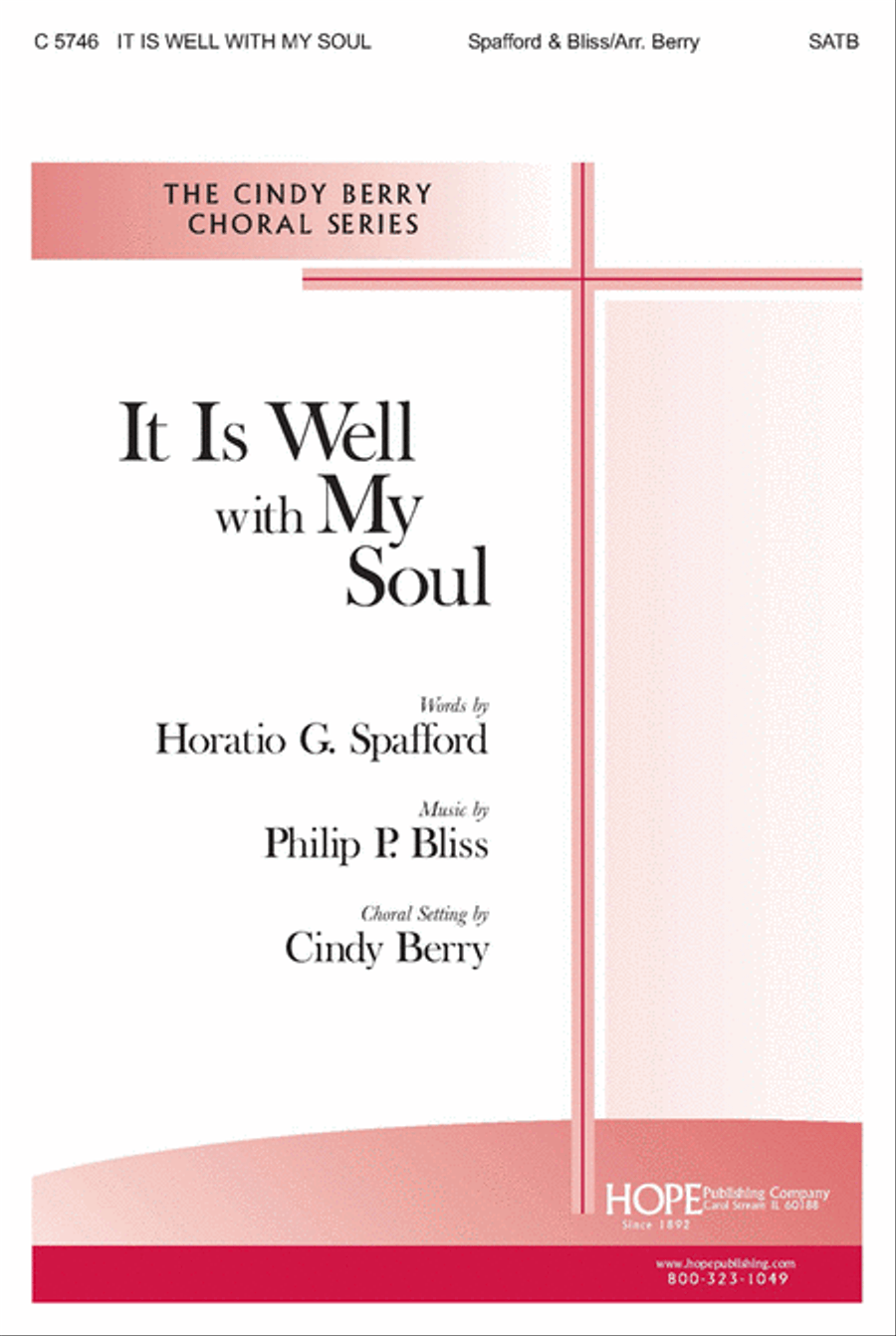It Is Well with My Soul 4-Part scores gallery preview page 1