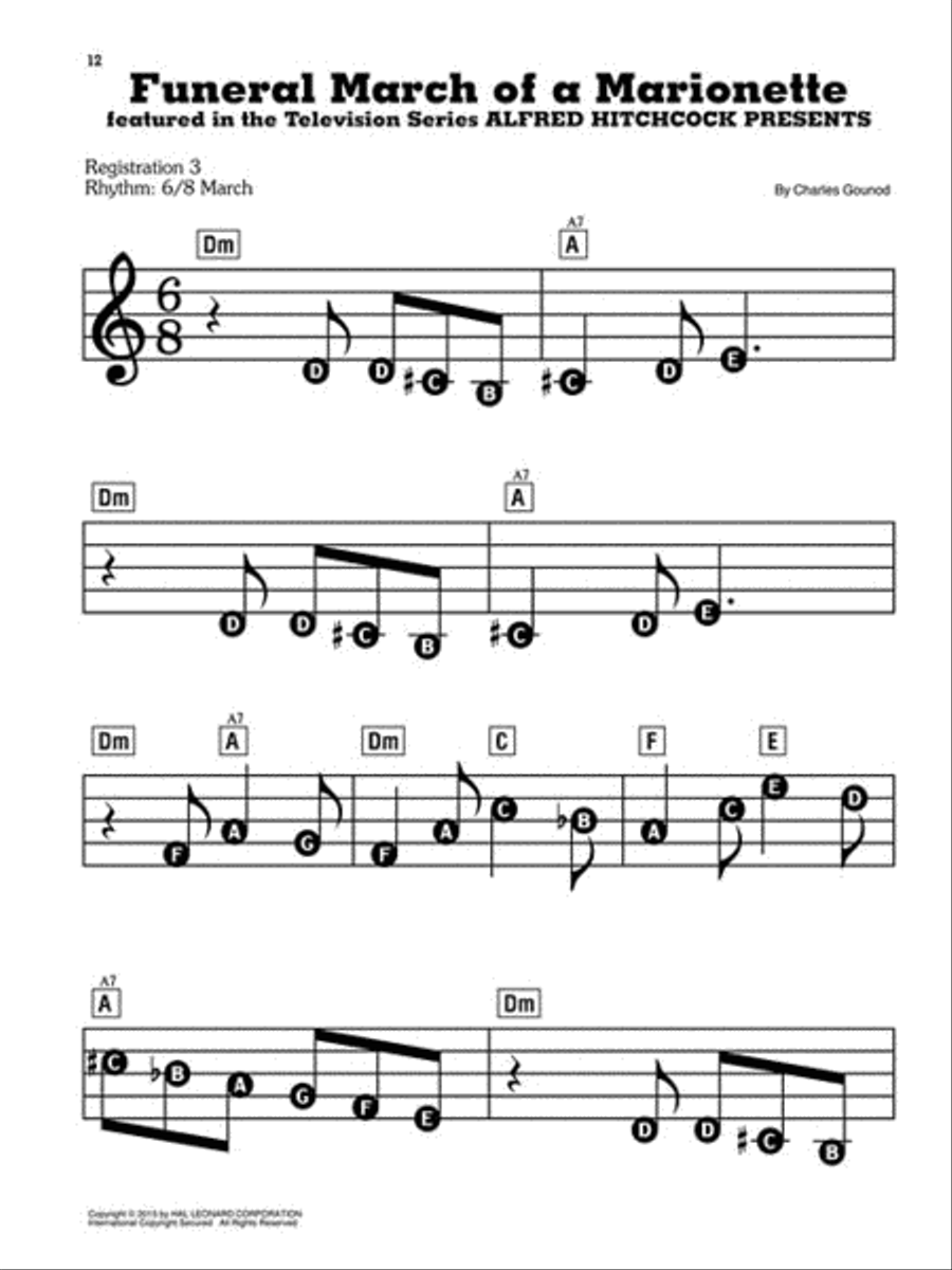 Halloween Halloween Electronic Keyboard scores gallery preview page 3