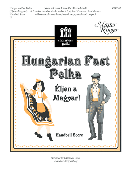 Hungarian Fast Polka - Handbell Score image number null