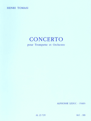 Book cover for Concerto (trumpet And Orchestra)