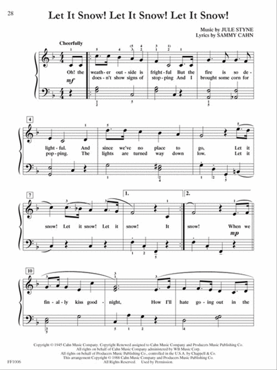 FunTime® Piano Christmas Piano Method scores gallery preview page 3