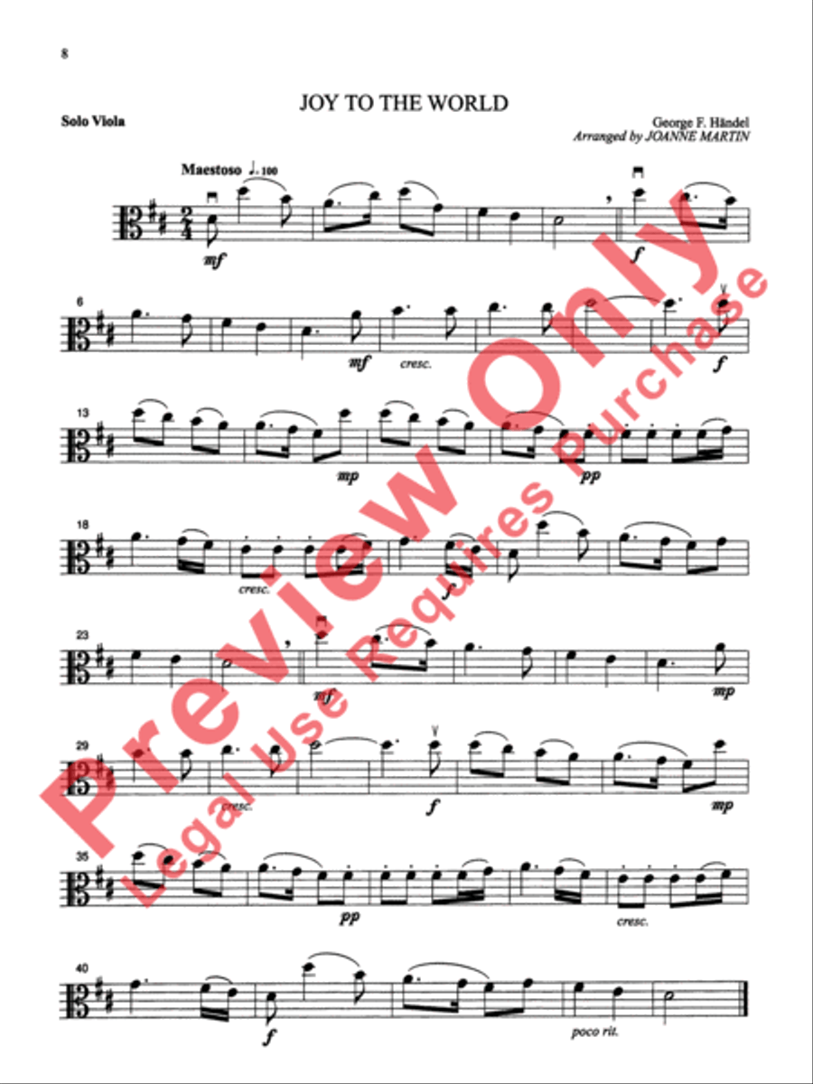 Festive Strings for Solo Instruments