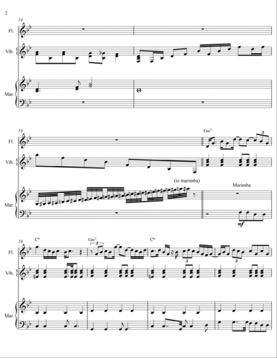The Great Gig In The Sky Small Ensemble scores gallery preview page 2