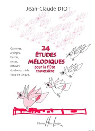 Book cover for Etudes Melodiques (24)