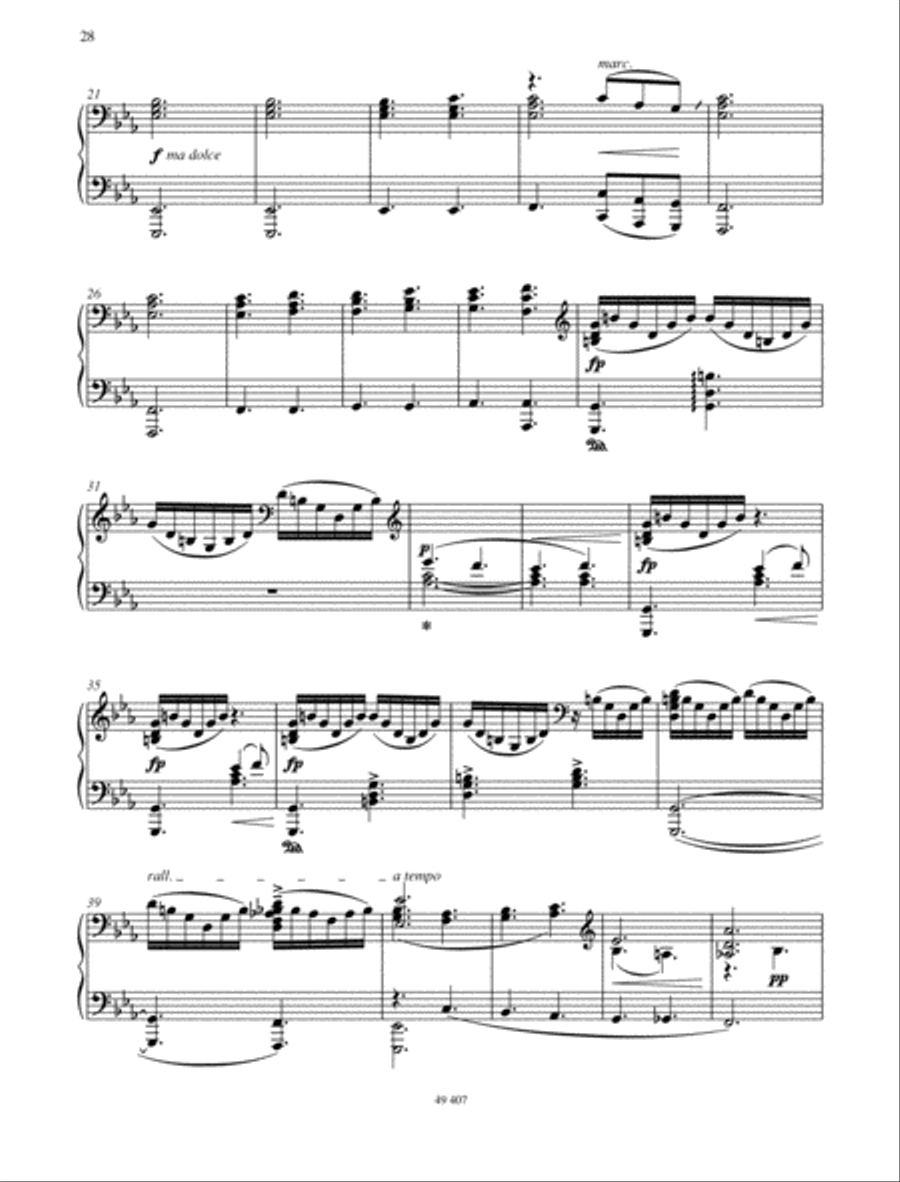 Morning Morning Piano Duet scores gallery preview page 3