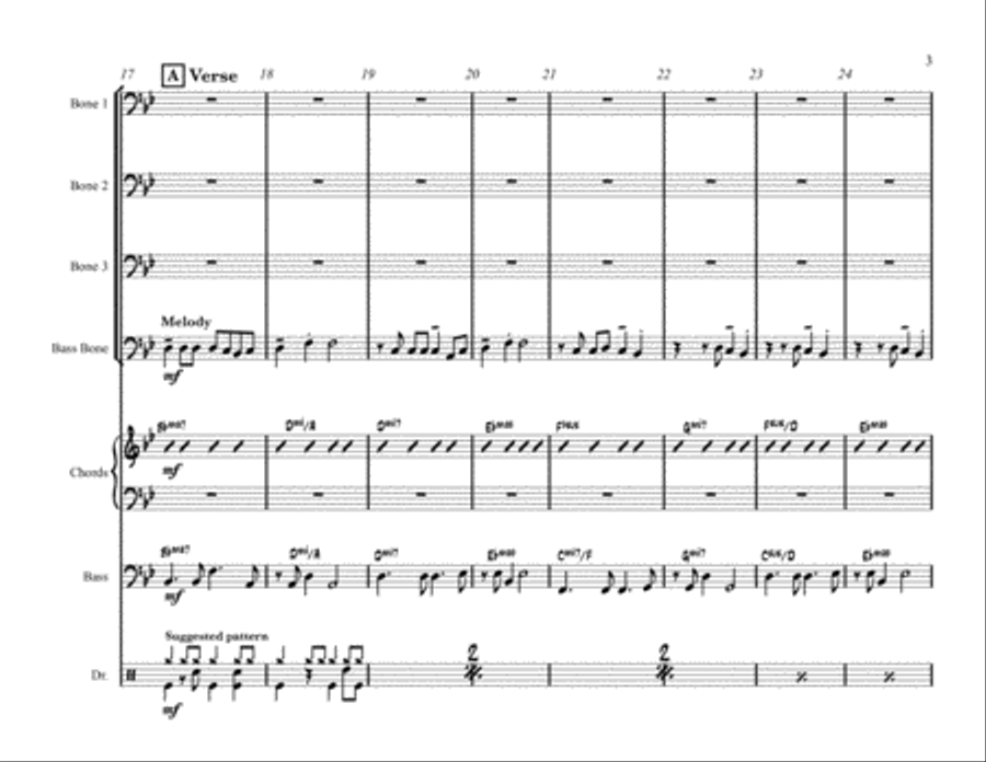 Hips Don't Lie Small Ensemble scores gallery preview page 3