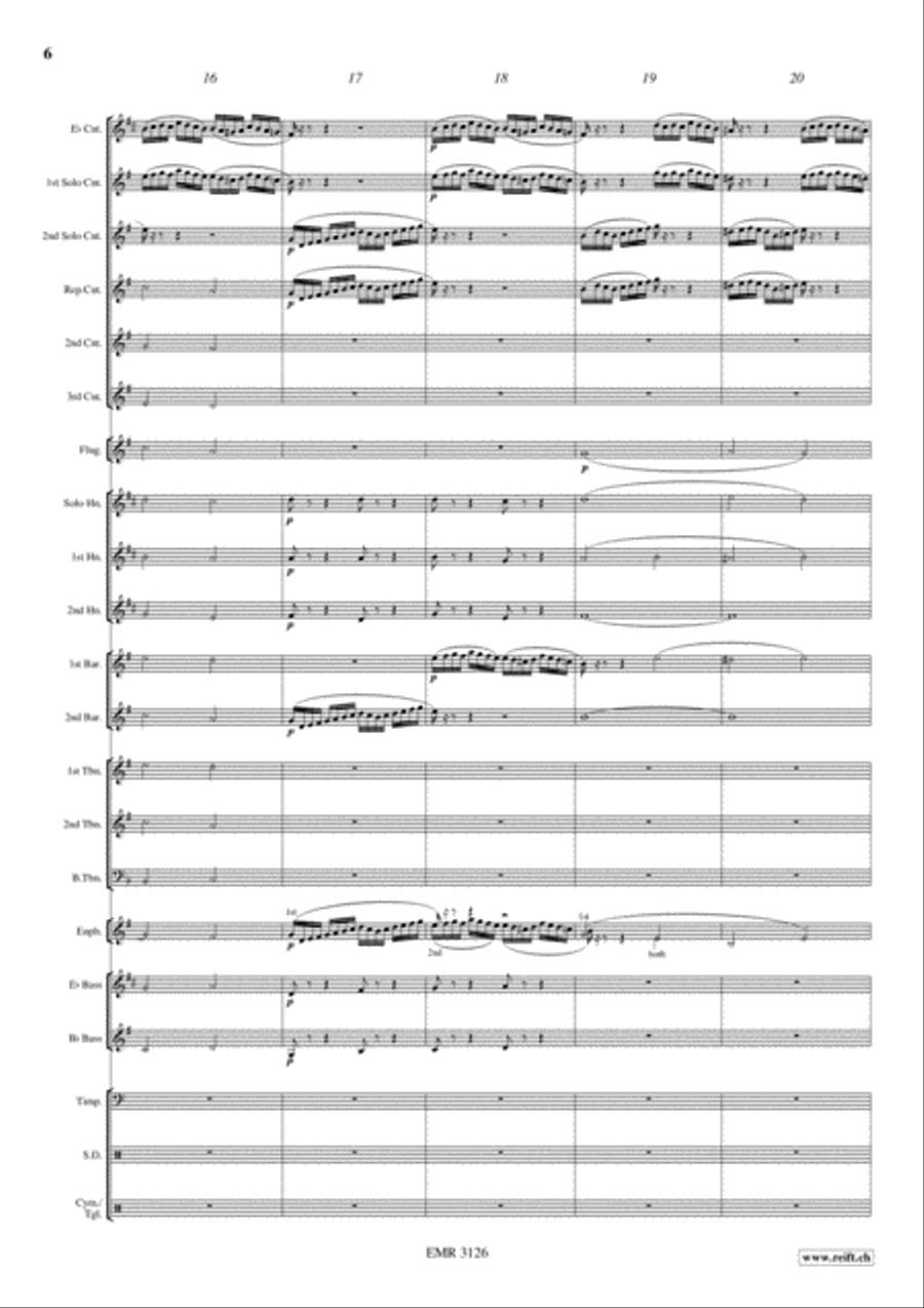Moto Perpetuo Brass Band scores gallery preview page 7