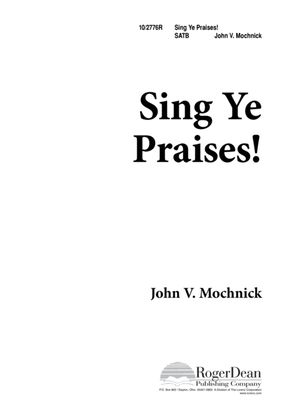 Book cover for Sing Ye Praises