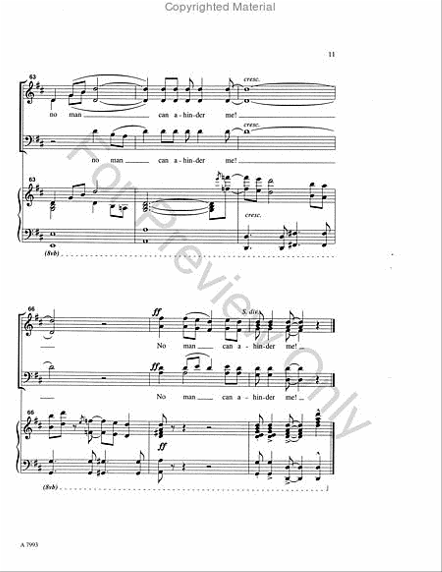 Ride On, King Jesus Ride On, King Jesus 4-Part scores gallery preview page 10