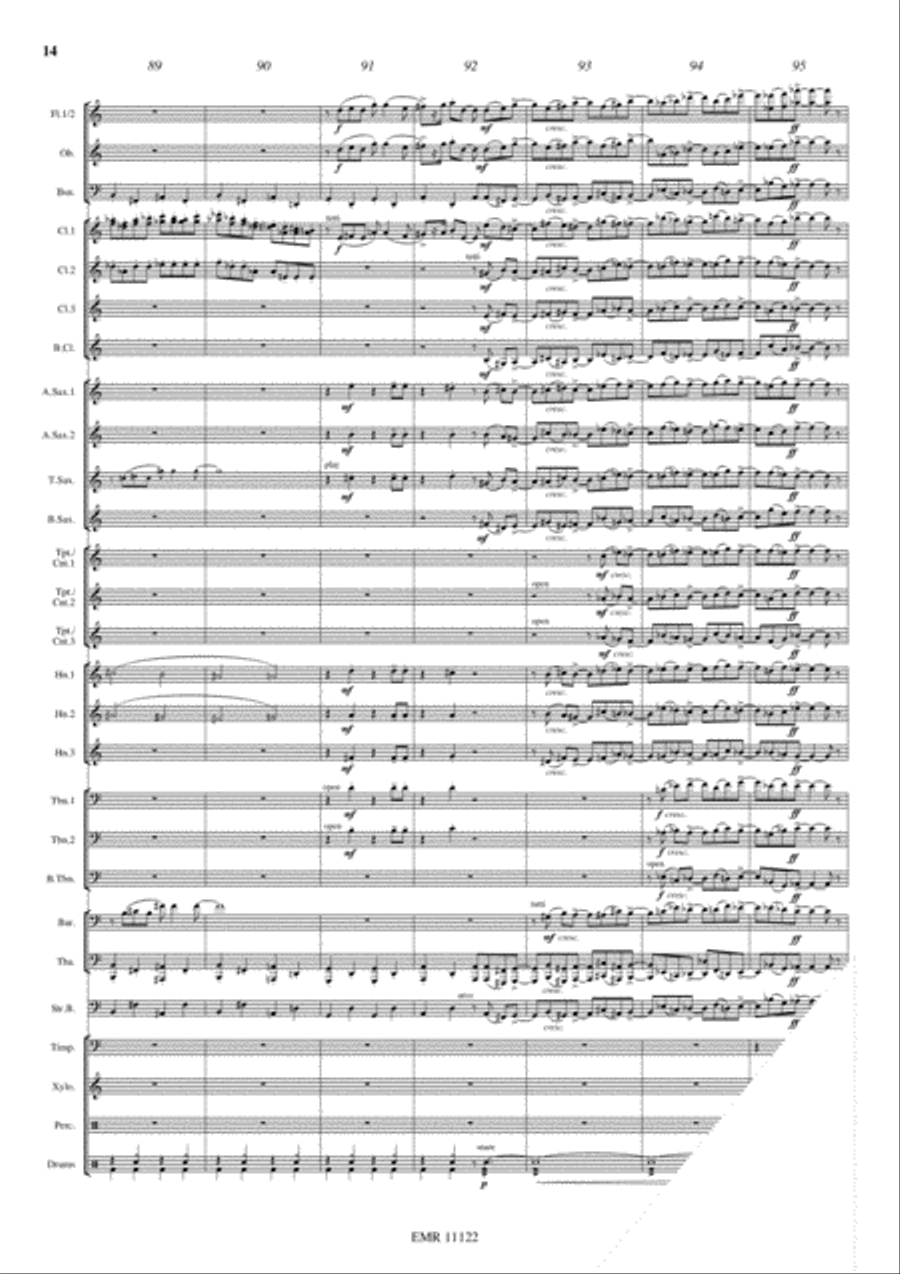Tom And Jerry Concert Band scores gallery preview page 15